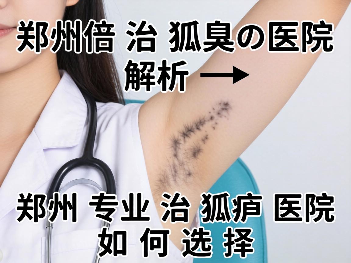 郑州治狐臭医院解析，郑州专业治狐臭医院如何选择
