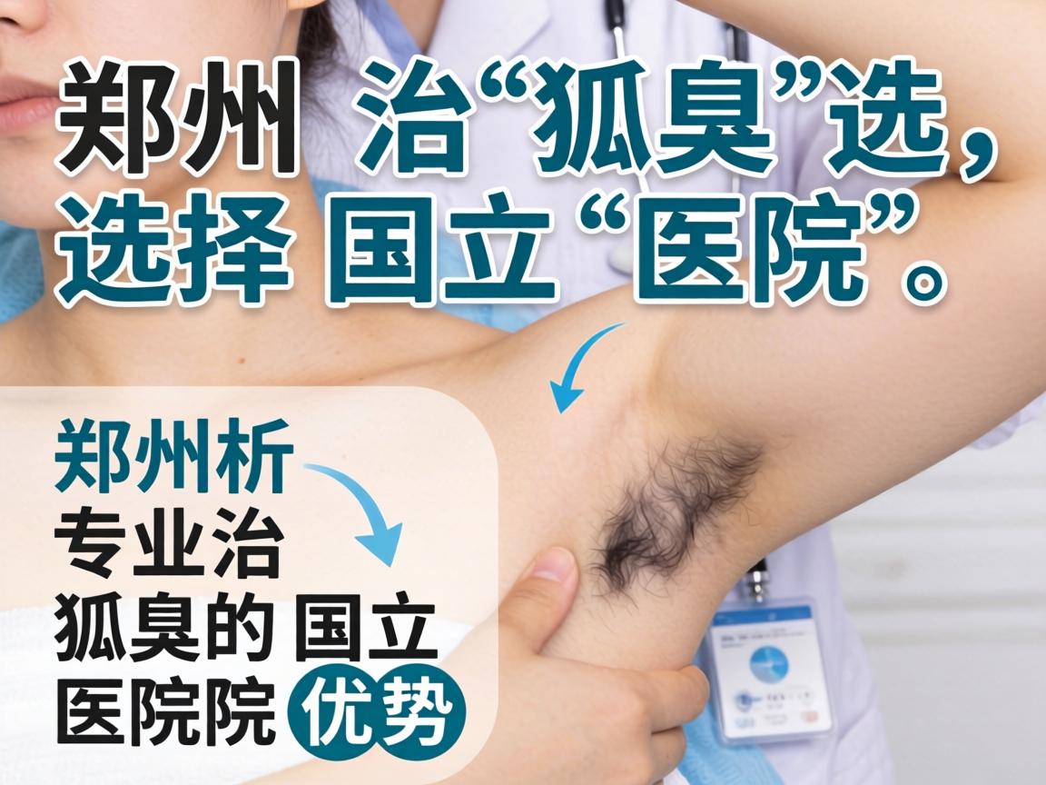 郑州治狐臭选择国立医院，解析郑州专业治狐臭的国立医院优势