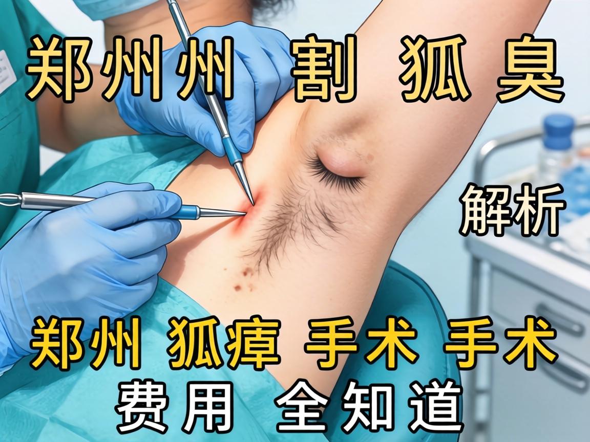 郑州割狐臭手术费解析，郑州狐臭手术费用全知道