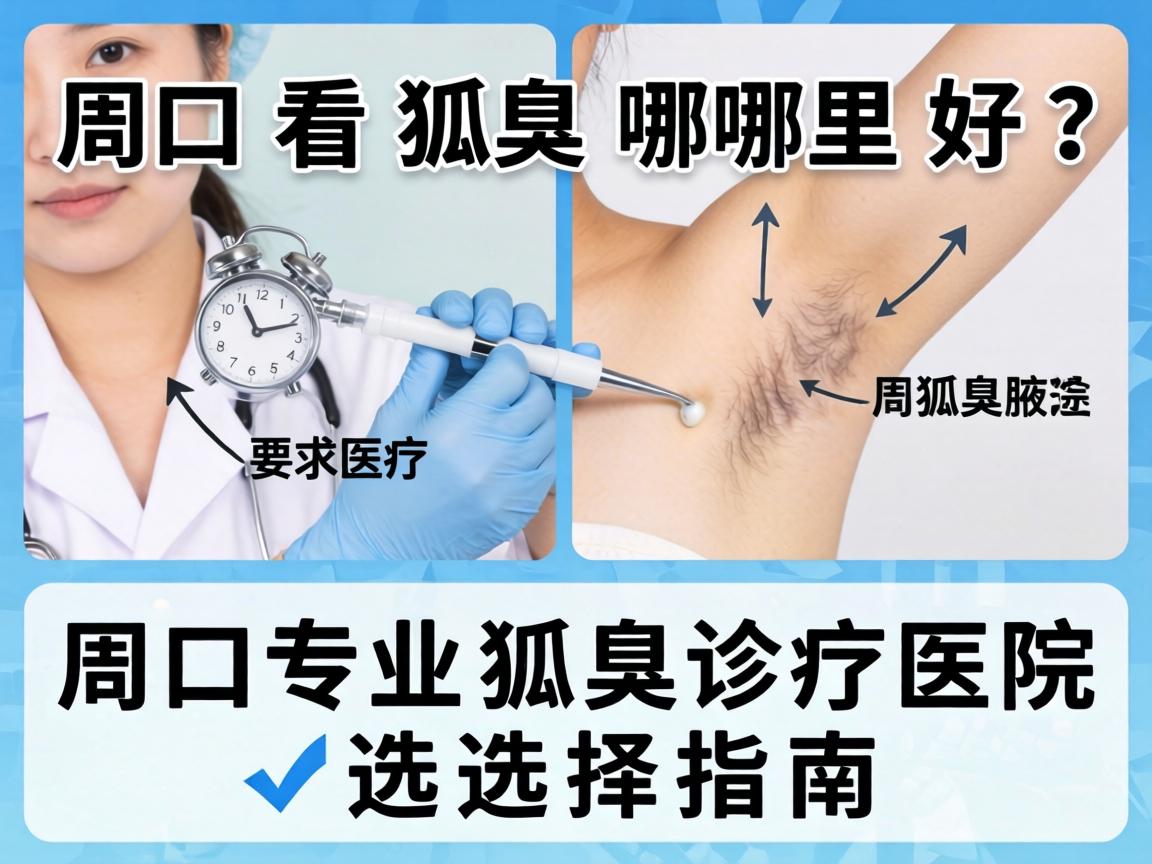 周口看狐臭哪里好？周口专业狐臭诊疗医院选择指南