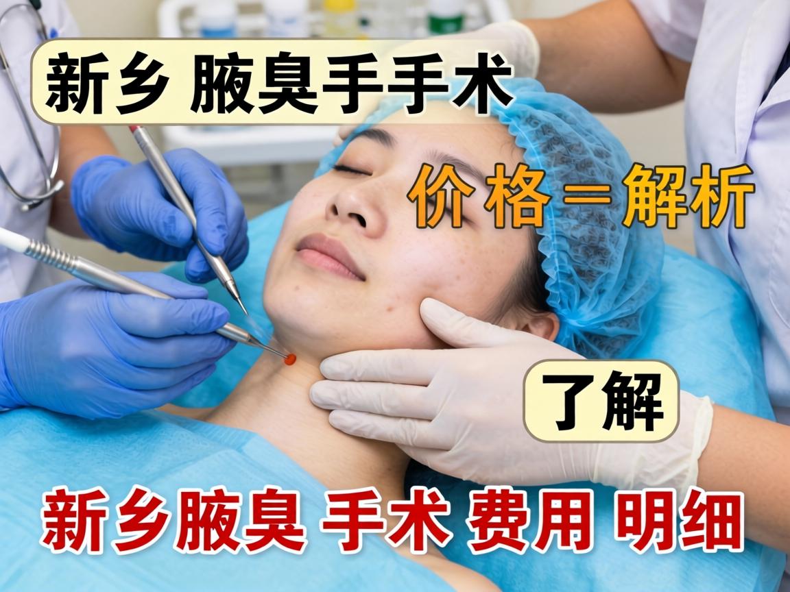 新乡腋臭手术价格解析，了解新乡腋臭手术费用明细