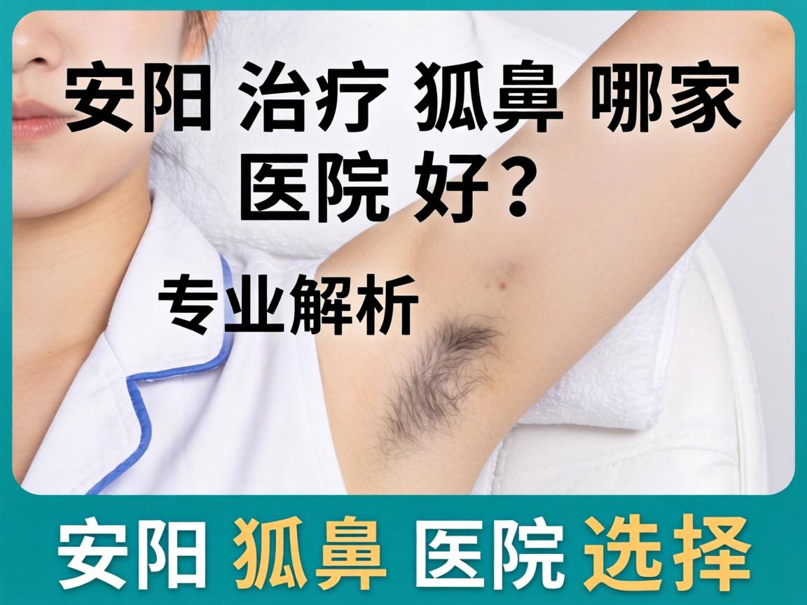 安阳治疗狐臭哪家医院好？专业解析安阳狐臭医院选择