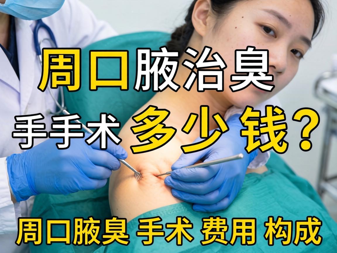 周口腋臭手术多少钱？详解周口腋臭手术费用构成