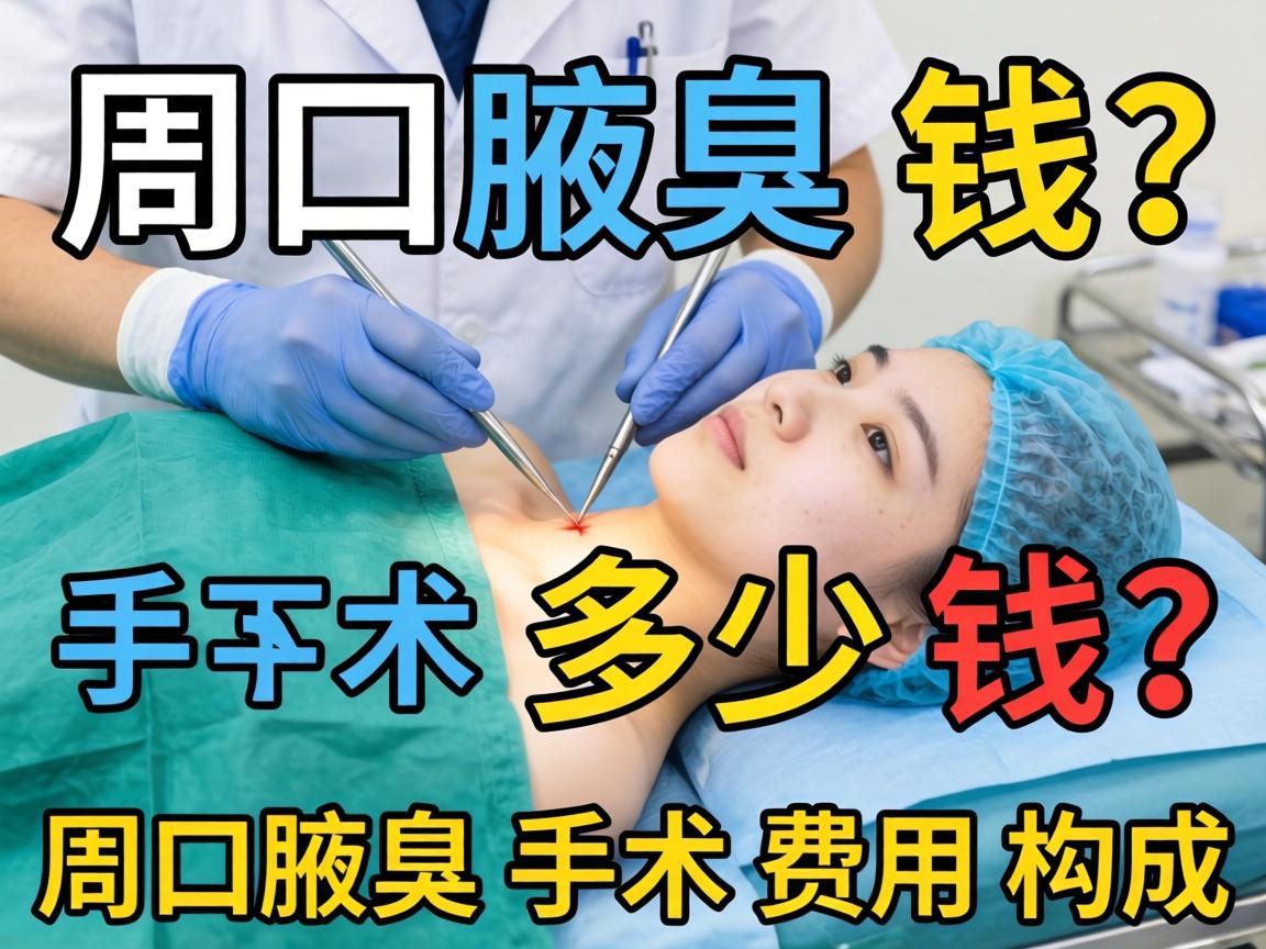 周口腋臭手术多少钱？详解周口腋臭手术费用构成