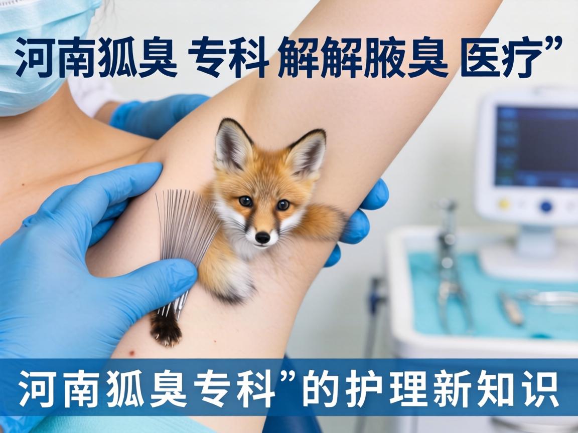 河南狐臭专科解析腋臭医疗，河南狐臭专科的护理新知识