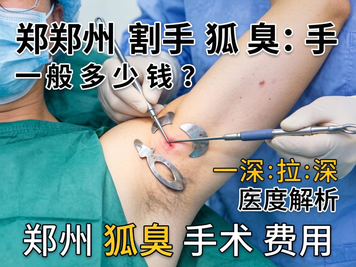 郑州割狐臭手术一般多少钱？深度解析郑州狐臭手术费用
