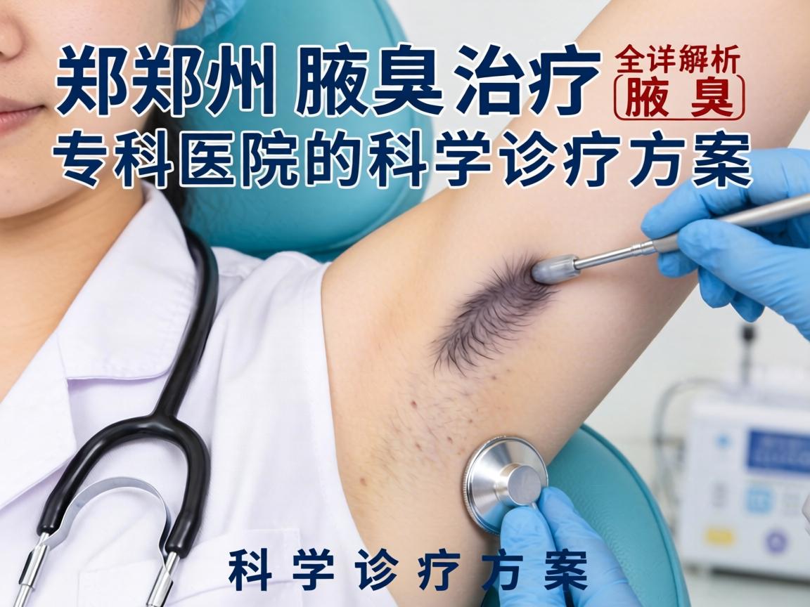 郑州腋臭治疗专科医院解析，郑州腋臭专科医院的科学诊疗方案