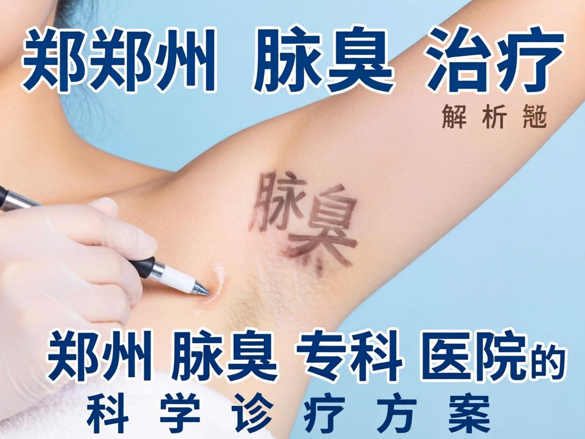 郑州腋臭治疗专科医院解析，郑州腋臭专科医院的科学诊疗方案