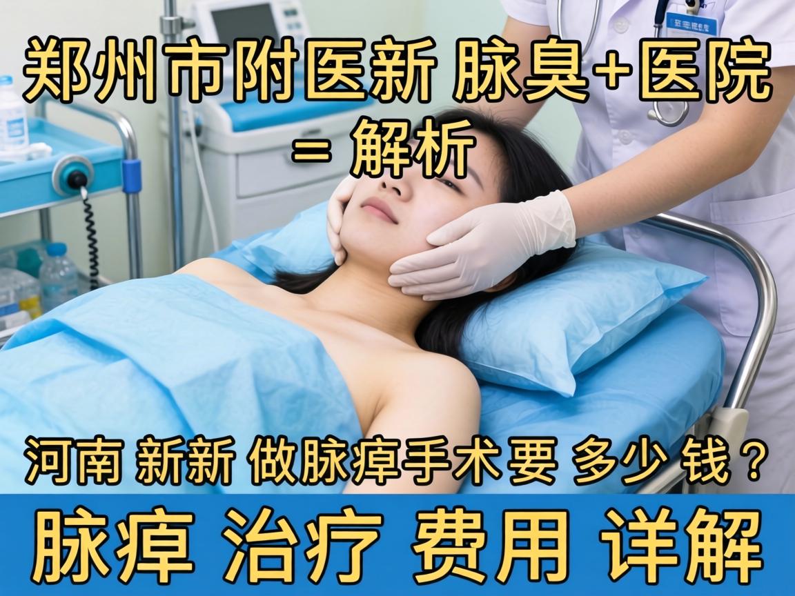 郑州附医腋臭医院解析，河南新乡做腋臭手术要多少钱？腋臭治疗费用详解