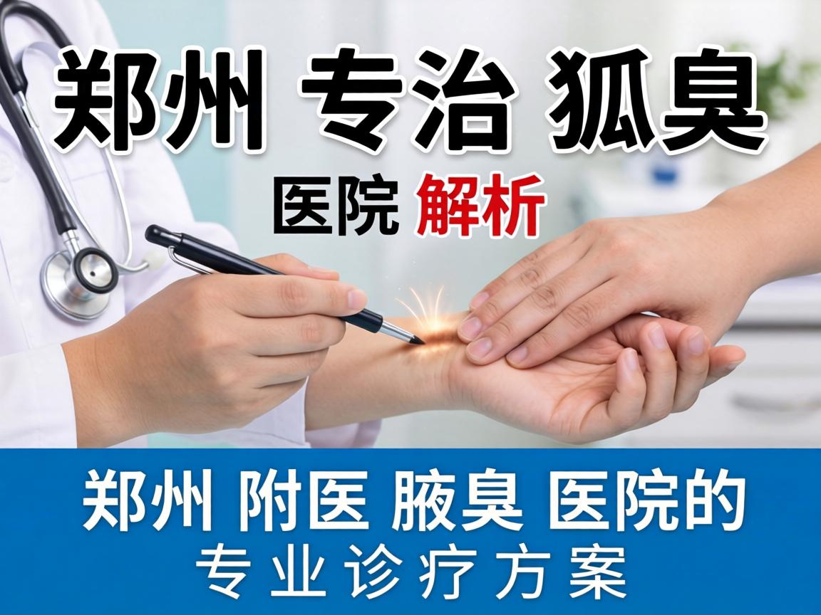 郑州专治狐臭医院解析，郑州附医腋臭医院的专业诊疗方案
