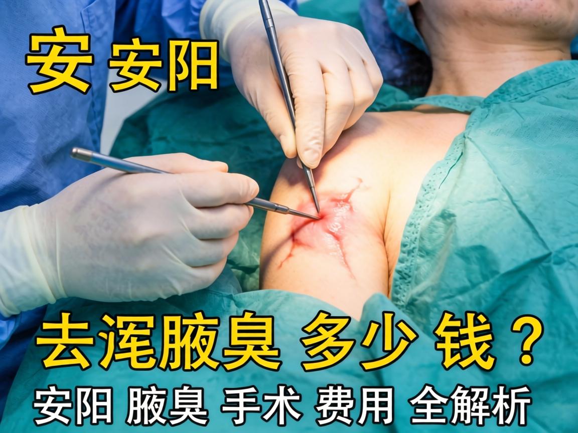 安阳手术去腋臭多少钱？安阳腋臭手术费用全解析