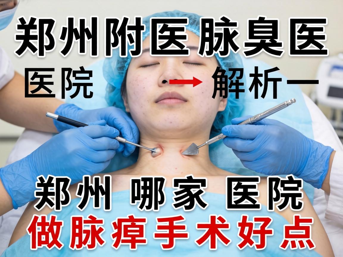 郑州附医腋臭医院解析，郑州哪家医院做腋臭手术好点