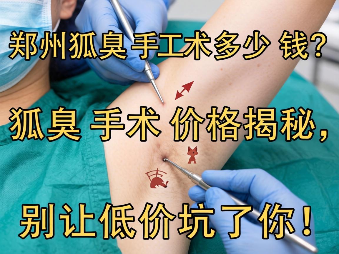 郑州狐臭手术多少钱？狐臭手术价格揭秘，别让低价坑了你！