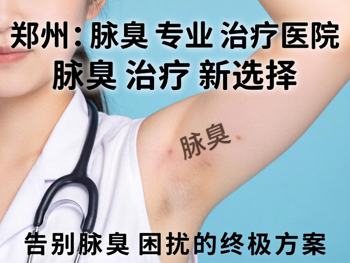 郑州腋臭专业治疗医院，腋臭治疗新选择，告别腋臭困扰的终极方案