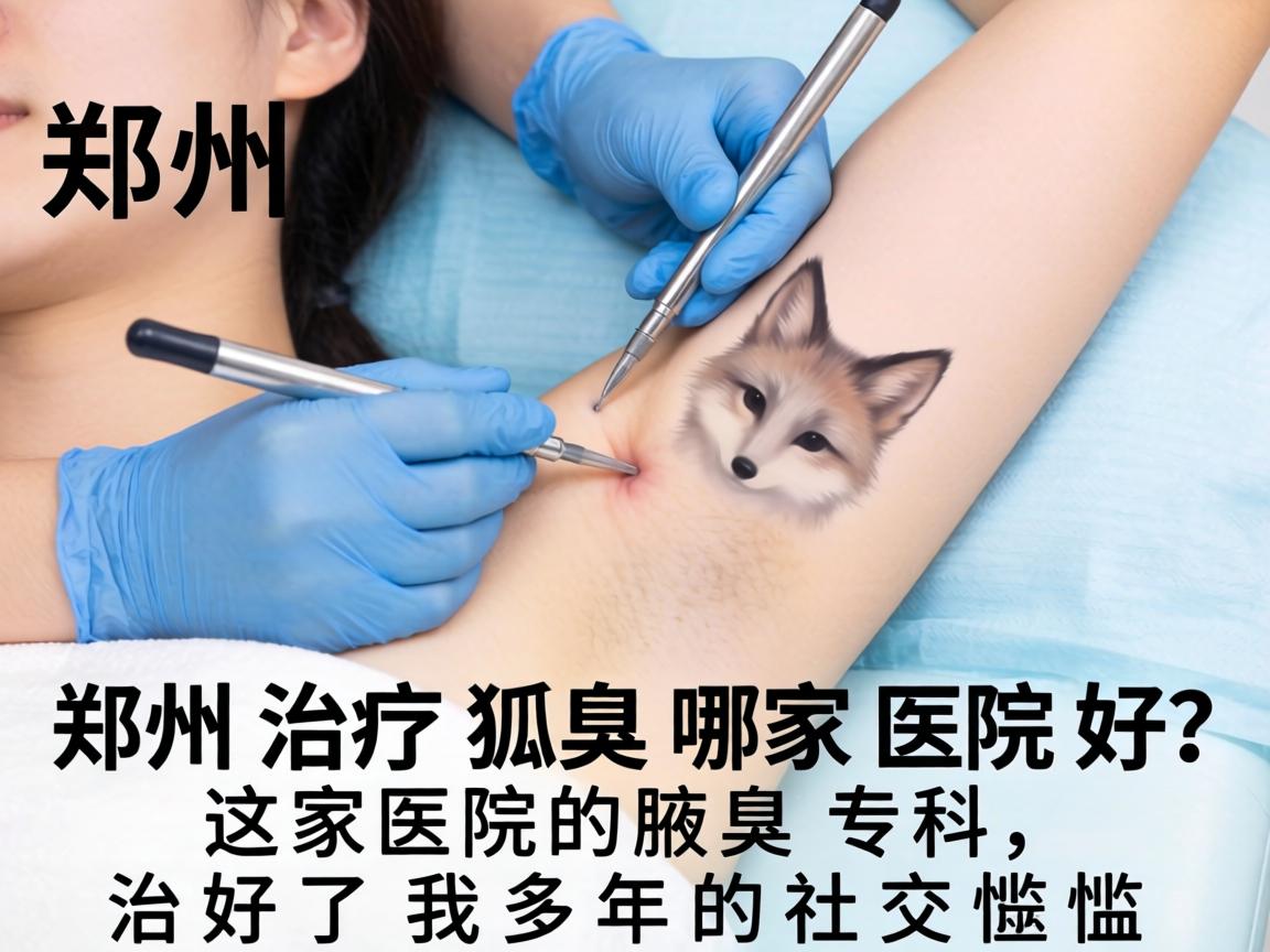 郑州治疗狐臭哪家医院好？这家医院的腋臭专科，治好了我多年的社交尴尬