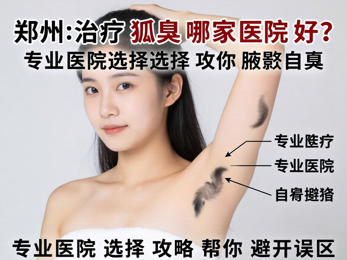 郑州治疗狐臭哪家医院好？专业医院选择攻略帮你避开误区