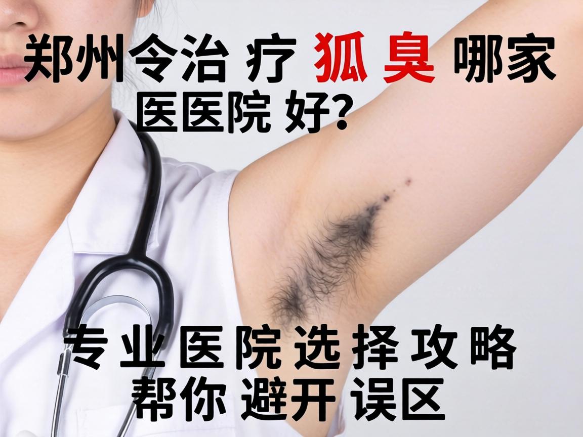 郑州治疗狐臭哪家医院好？专业医院选择攻略帮你避开误区