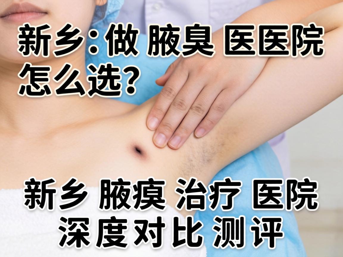 新乡做腋臭医院怎么选？新乡腋臭治疗医院深度对比测评