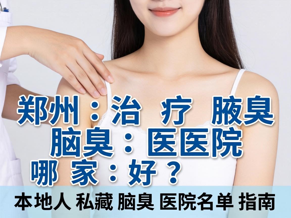 郑州治疗腋臭医院哪家好？本地人私藏腋臭医院名单指南