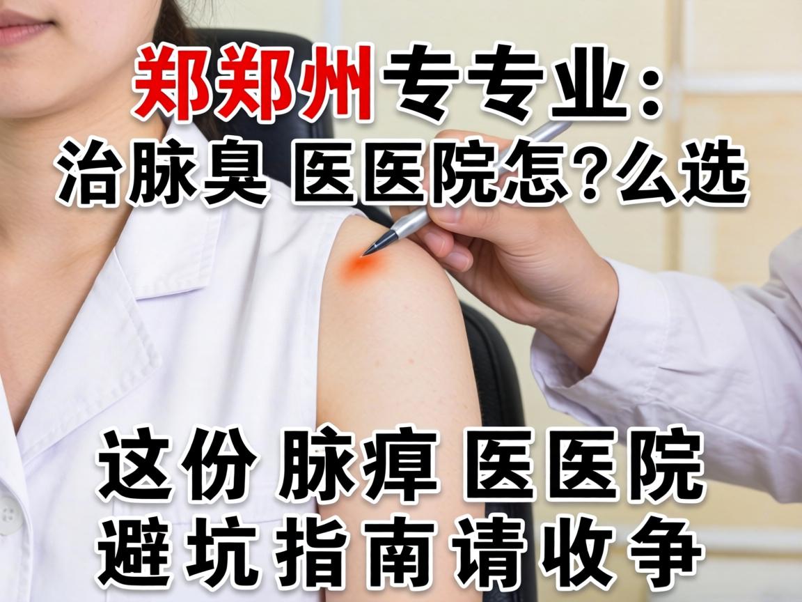 郑州专业治腋臭医院怎么选？这份腋臭医院避坑指南请收好