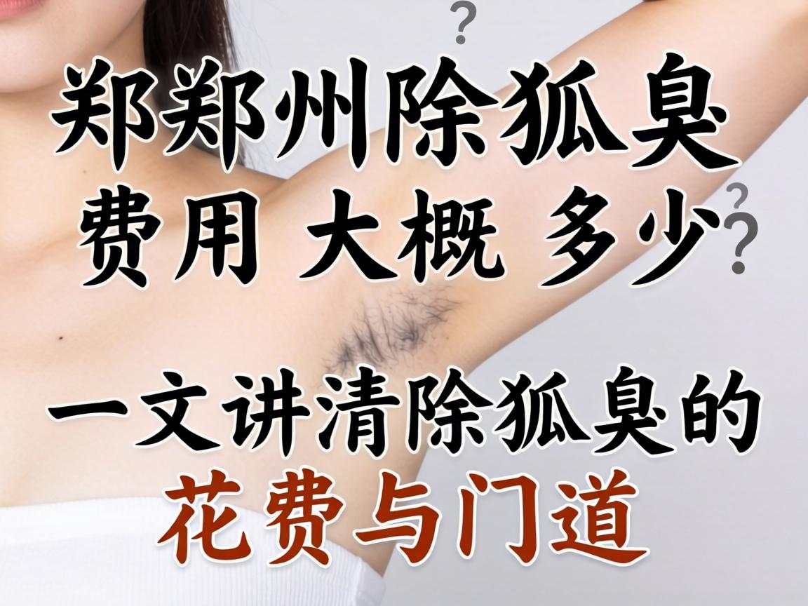 郑州除狐臭费用大概多少？一文讲清除狐臭的花费与门道