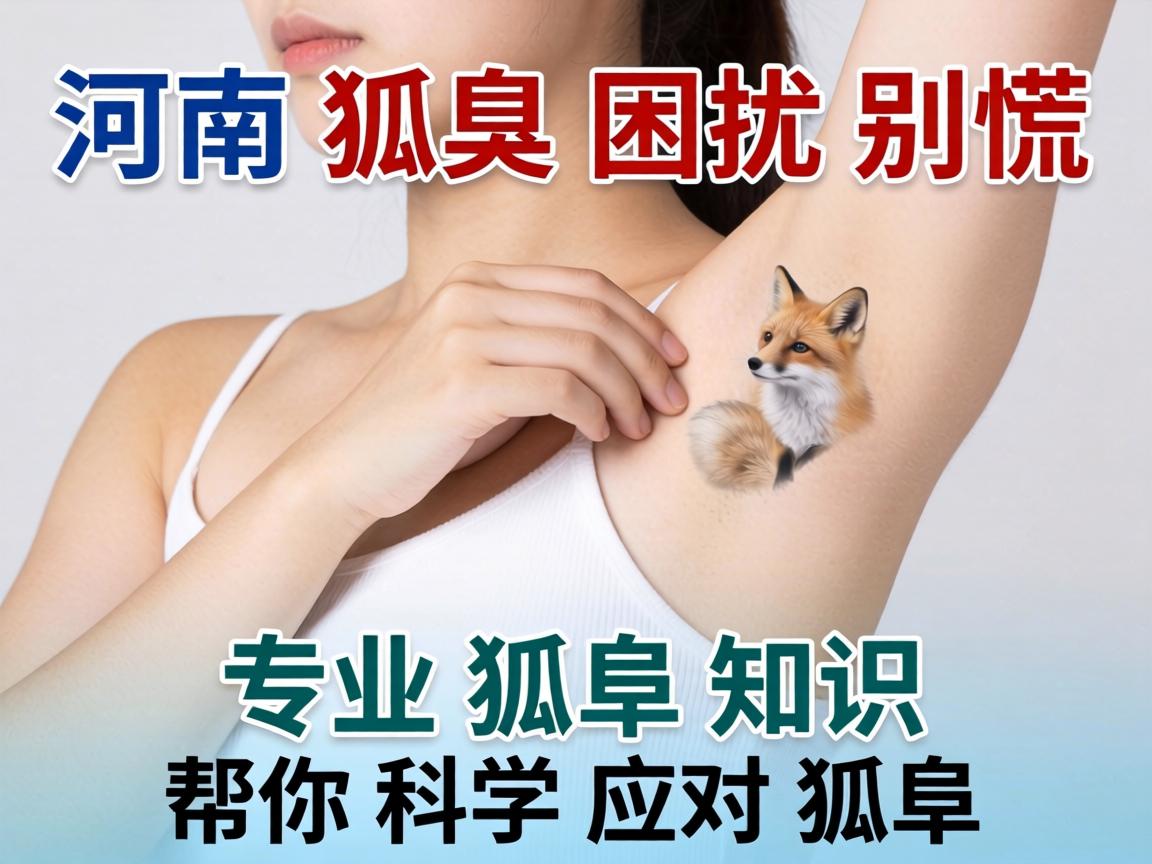 河南狐臭困扰别慌，专业狐臭知识帮你科学应对狐臭