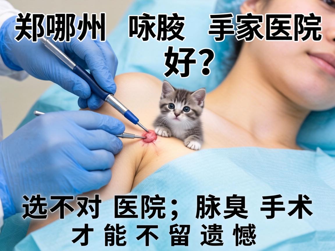 郑州腋臭手术哪家医院好？选对医院，腋臭手术才能不留遗憾
