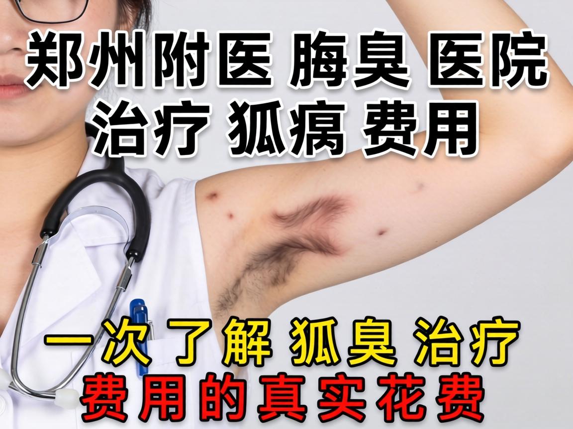 郑州附医腋臭医院治疗狐臭费用，一次了解狐臭治疗费用的真实花费