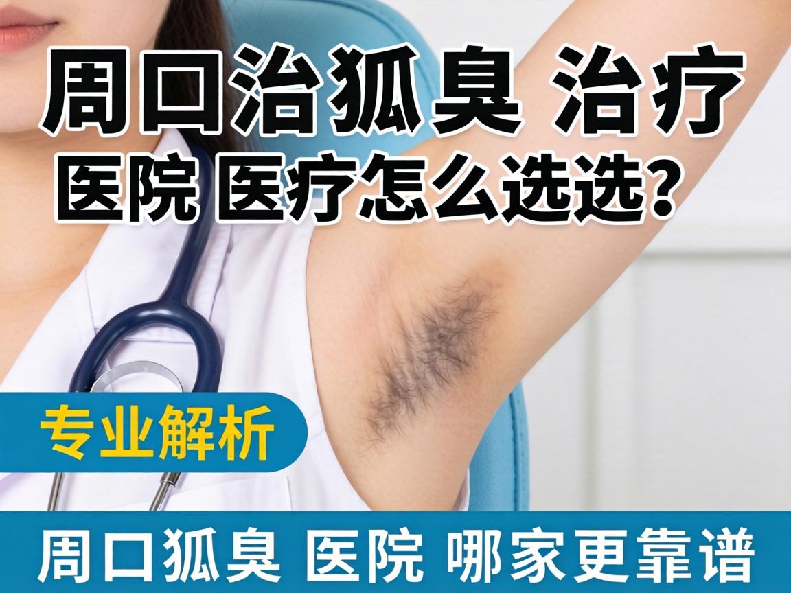 周口狐臭治疗医院怎么选？专业解析周口狐臭医院哪家更靠谱