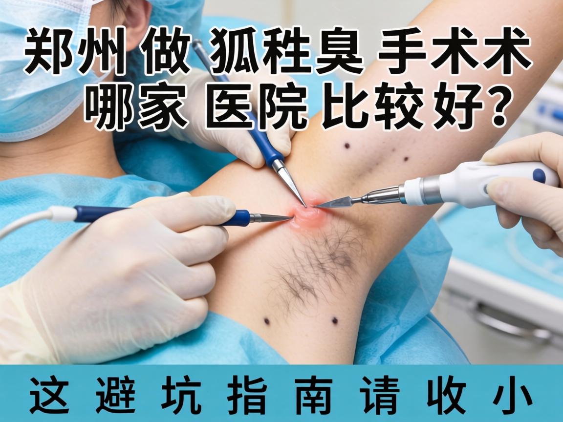 郑州做狐臭手术哪家医院比较好？这份避坑指南请收好