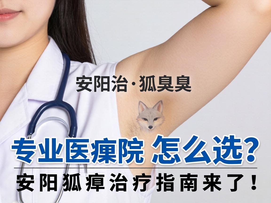 安阳治狐臭专业医院怎么选？安阳狐臭治疗指南来了！
