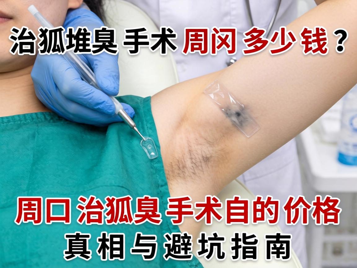 治狐臭手术周口多少钱？周口治狐臭手术的价格真相与避坑指南