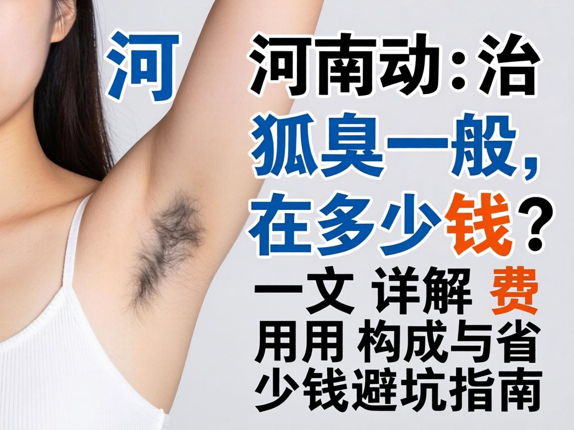 河南治狐臭一般在多少钱？一文详解费用构成与省钱避坑指南