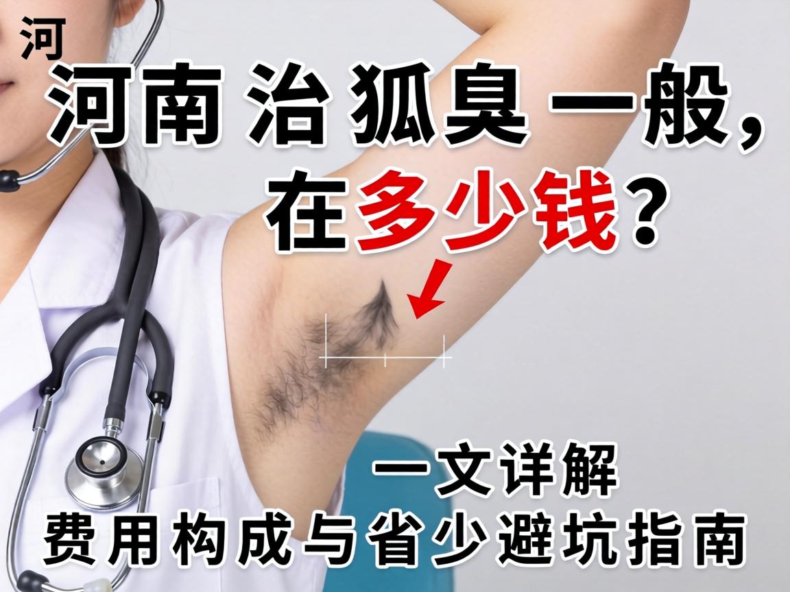 河南治狐臭一般在多少钱？一文详解费用构成与省钱避坑指南