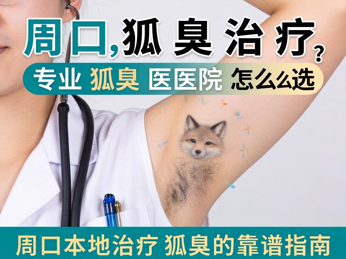 周口狐臭治疗，专业狐臭医院怎么选？周口本地治疗狐臭的靠谱指南