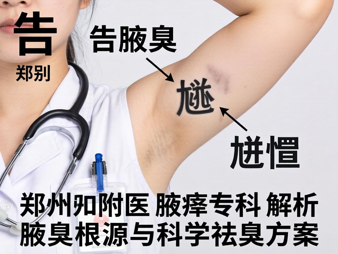 告别腋臭尴尬，郑州附医腋臭专科解析腋臭根源与科学祛臭方案