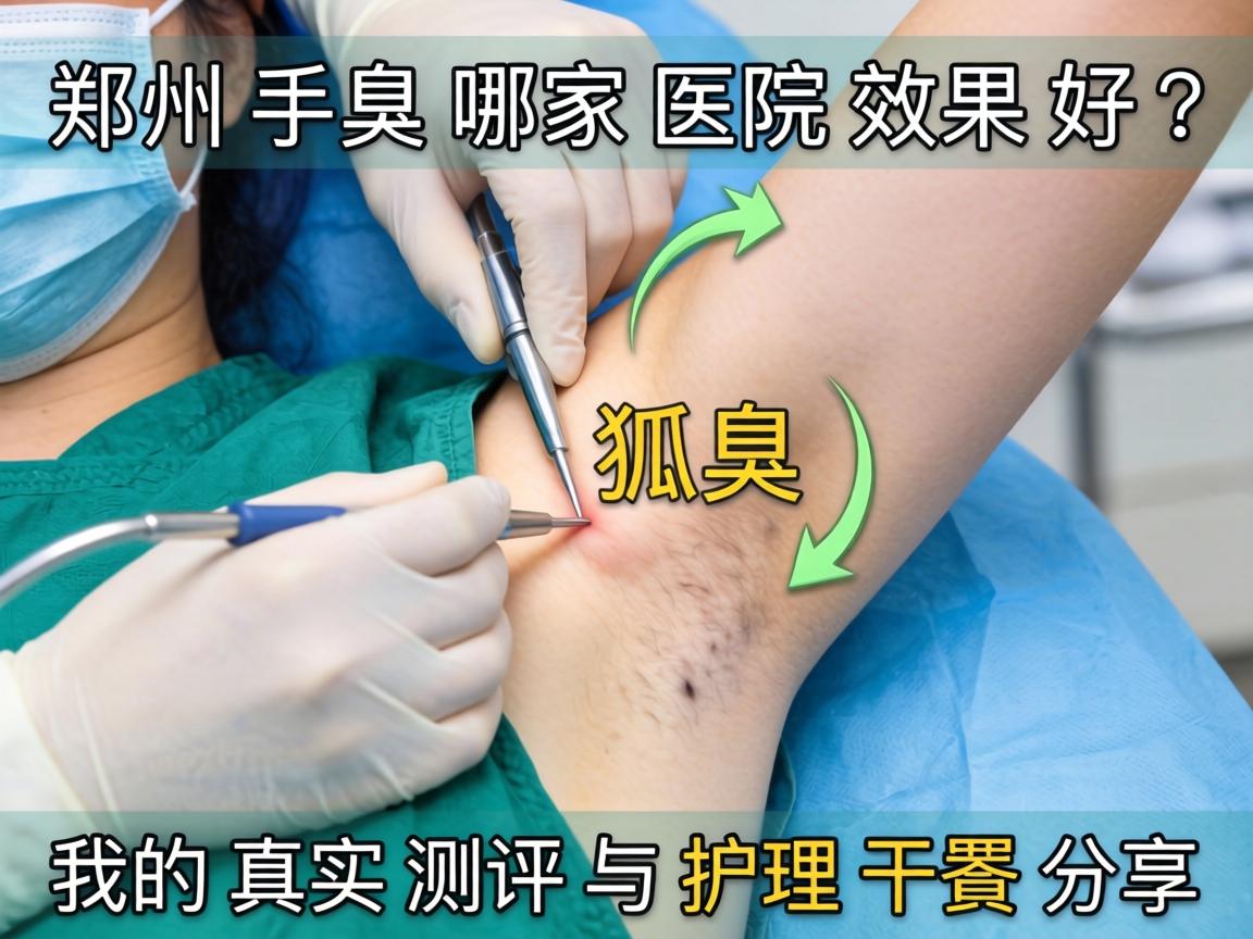 郑州狐臭手术哪家医院效果好？我的真实测评与护理干货分享
