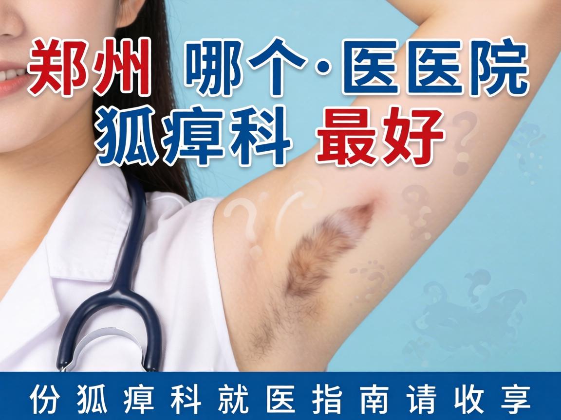 郑州哪个医院狐臭科最好？这份狐臭科就医指南请收好