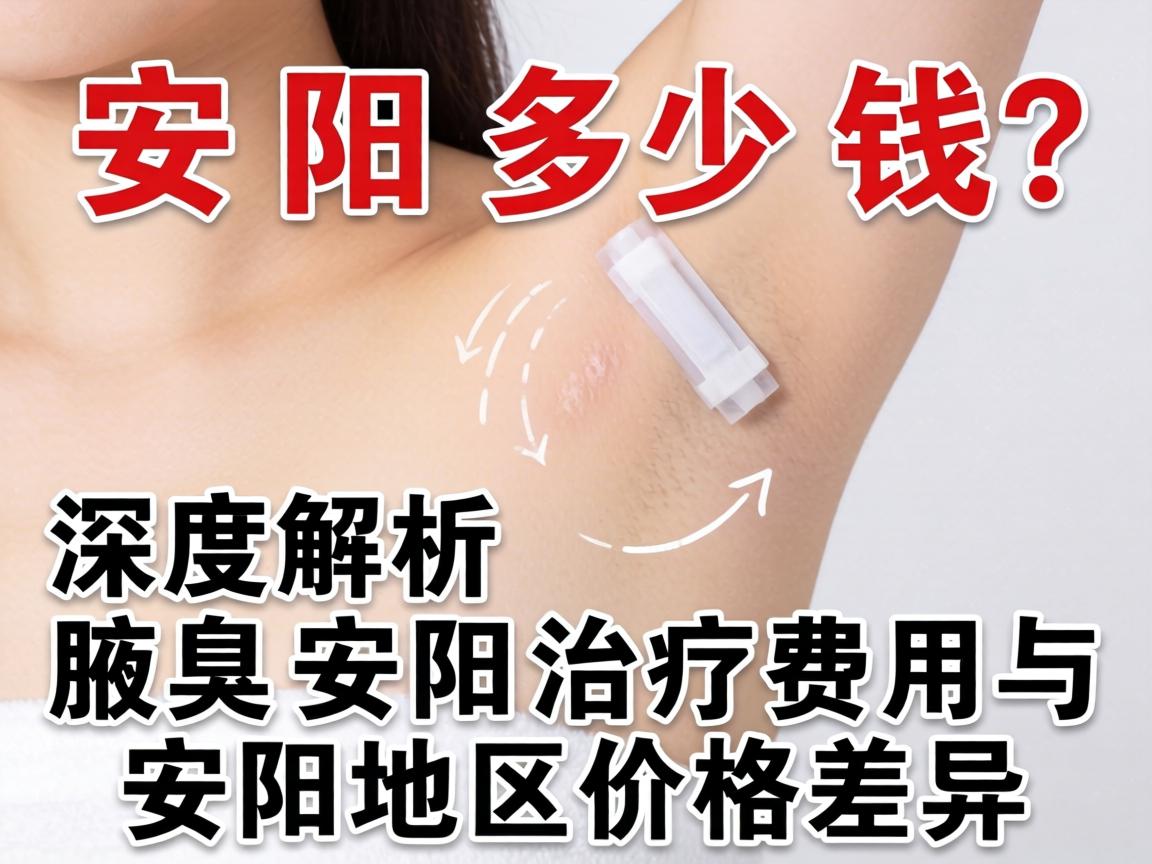 腋臭安阳多少钱？深度解析腋臭安阳治疗费用与安阳地区价格差异