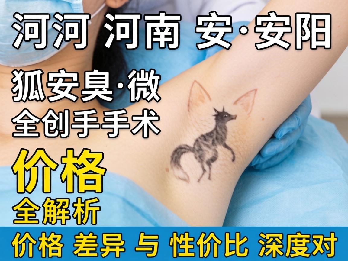 河南安阳狐臭微创手术价格全解析，价格差异与性价比深度对比