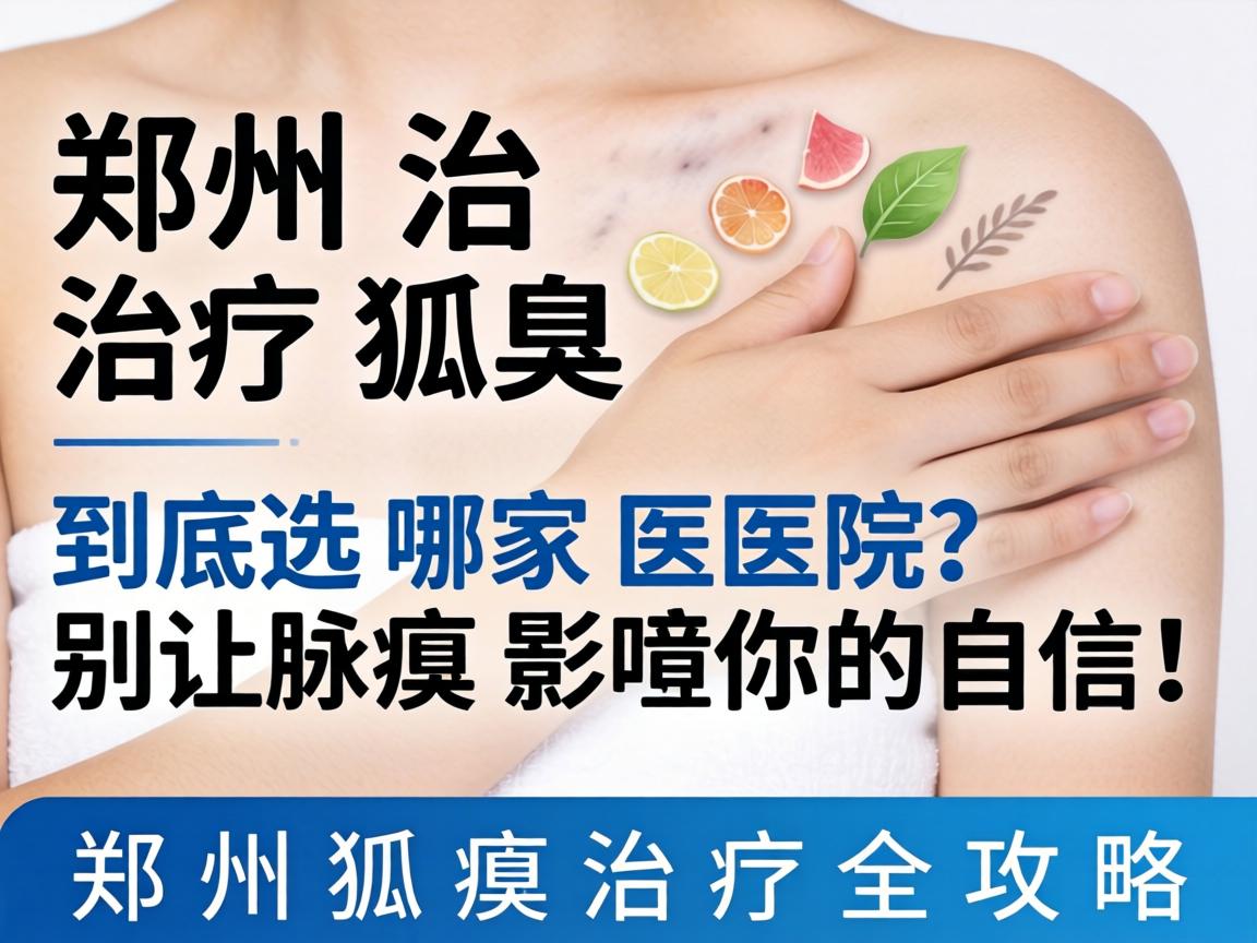 郑州治疗狐臭，到底选哪家医院？别让腋臭影响你的自信！郑州狐臭治疗全攻略