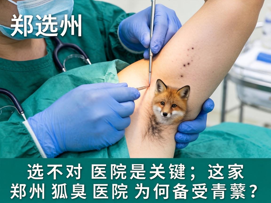郑州狐臭手术，选对医院是关键，这家郑州狐臭医院为何备受青睐？