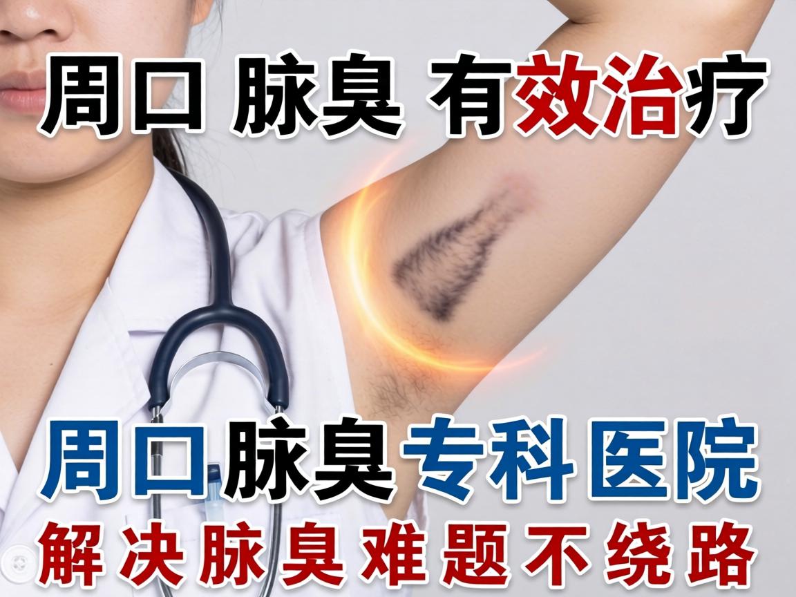 周口腋臭有效治疗，周口腋臭专科医院，解决腋臭难题不绕路