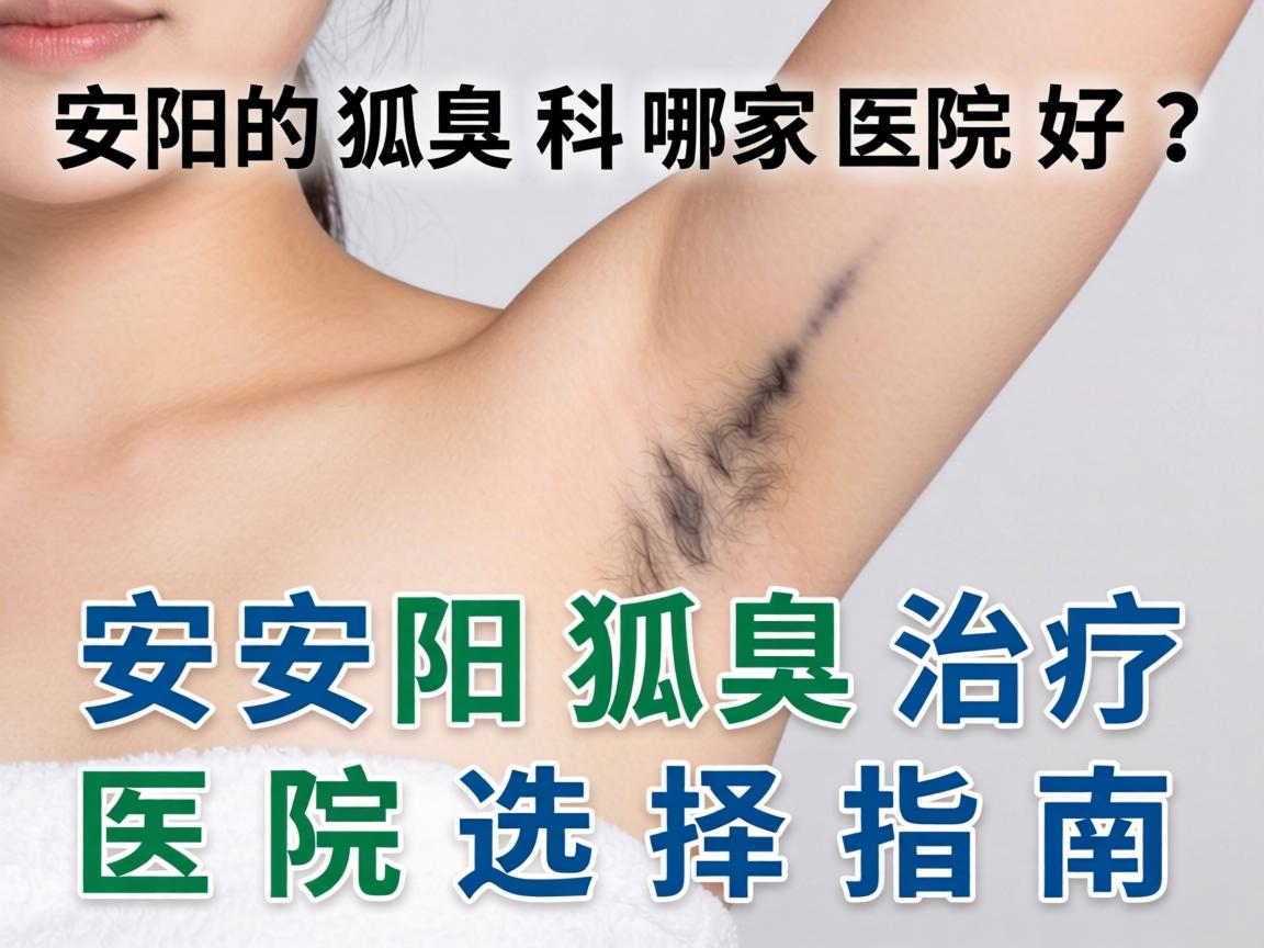安阳狐臭科哪家医院好？安阳狐臭治疗医院选择指南