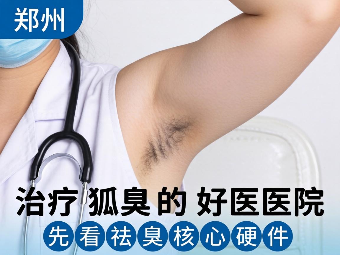 一、郑州治疗狐臭的好医院，先看祛臭核心硬件