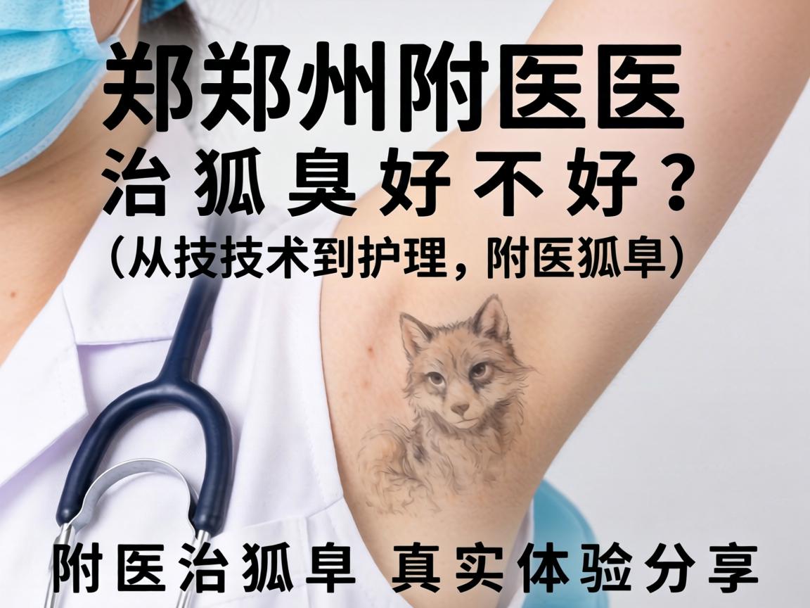 郑州附医治狐臭好不好？从技术到护理，附医治狐臭真实体验分享