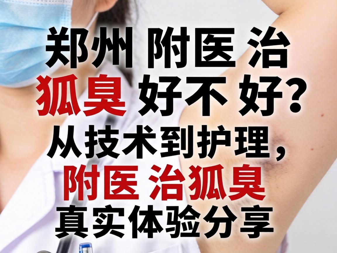 郑州附医治狐臭好不好？从技术到护理，附医治狐臭真实体验分享