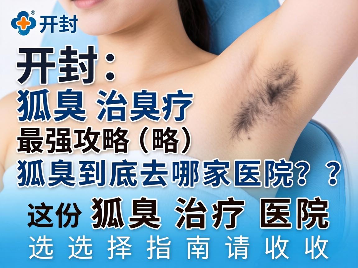 开封狐臭治疗最强攻略，狐臭到底去哪家医院？这份狐臭治疗医院选择指南请收好