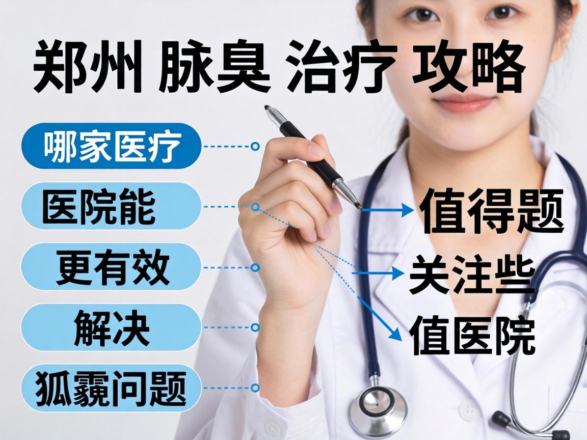 郑州腋臭治疗攻略，哪家医院能更有效解决狐臭问题？这些医院值得关注