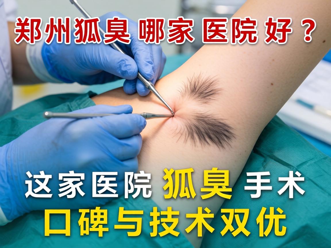 郑州狐臭手术哪家医院好？这家医院狐臭手术口碑与技术双优